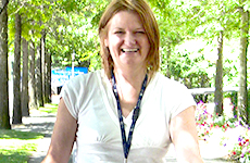 Delores Langford, clinical resource physiotherapist with Vancouver Coastal health and recipient of a 2013 VCH Research Institute Team Grant Award