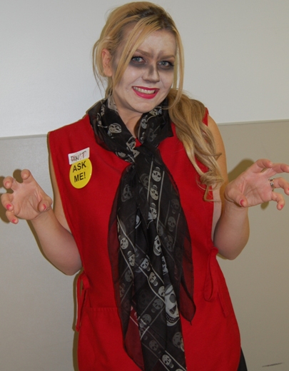 Christy, the ghost of volunteers past is this weeks' People Profile . . . I didn't know she once dated Beetlejuice!