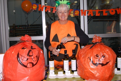 Sandy , from SPOS Specialty products. Wonder if she has any pumpkin vinegar?