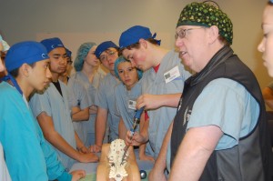 Spine surgery presentation for students