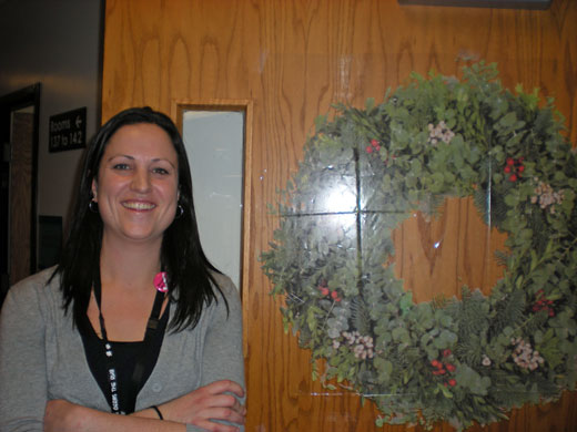 Meg Perry, CML, recalls how TCU nurses invited a lonely patient to help them decorate the nurses’ station. This thoughtful gesture made the patient very happy and brightened her day. 