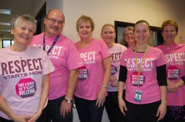Thinking Pink in VCH Richmond administration.
