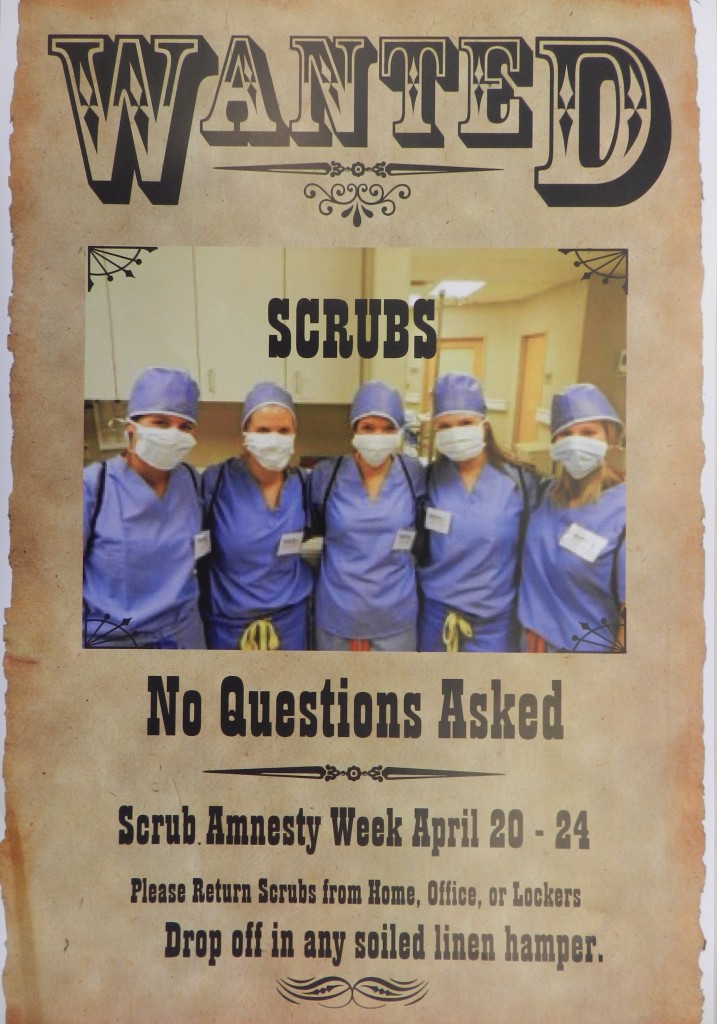 Scrub Amnesty Poster