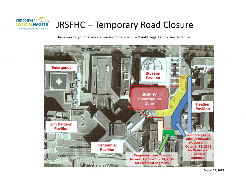 JRSFHC Willow Lane Closure Aug 31 - Oct 13