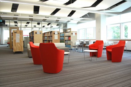 Library Services is now located in the Academic Hun in the HOpe Centre.