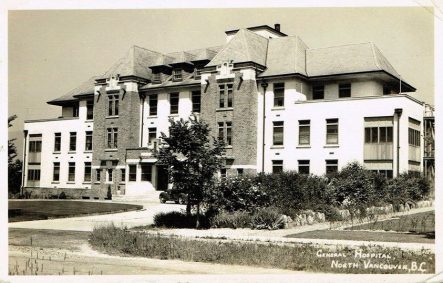 North Vancouver General Hospital in 1940.