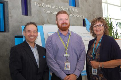 The CYCDC team includes: Dr. Jordan Cohen, Medical Director, Dale Handley, Clinical Planner, and Tanis Evans, Manager, Mental Health and Addictions.