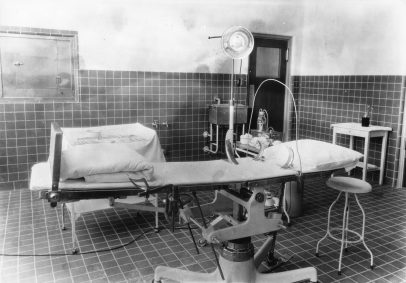 An operating room that was once part of the old North Vancouver General Hospital.