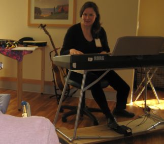 Camilla Schroeder, Accredited Music Therapist at Kiwanis Care Centre